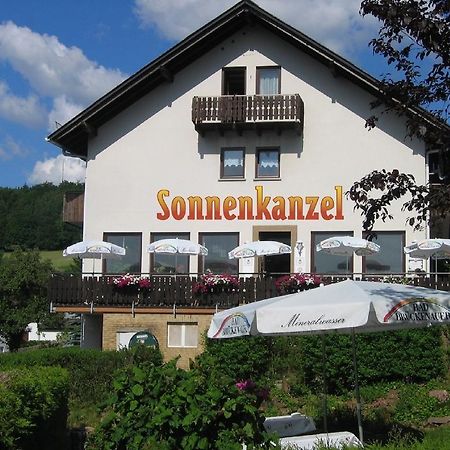 Cafe Pension Sonnenkanzel Staatsbad Bruckenau Luaran gambar
