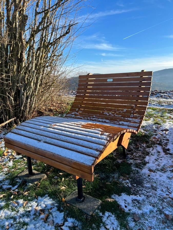 Cafe Pension Sonnenkanzel Staatsbad Bruckenau Luaran gambar