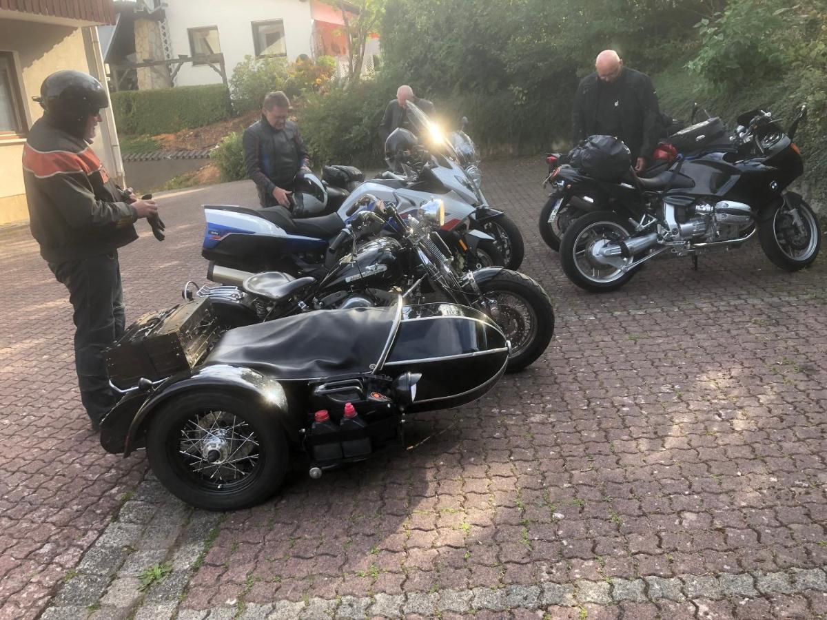 Cafe Pension Sonnenkanzel Staatsbad Bruckenau Luaran gambar